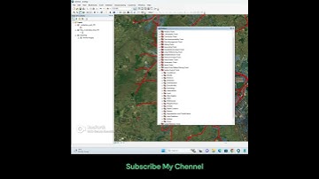 How to open Arc tool box in ArcGIS 10.8 #qgis3 #gis #googleearth #map #arcmap #create