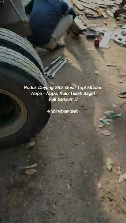 story wa mekanik#rodok doyong sitik gusti tapi mboten nopo nopo