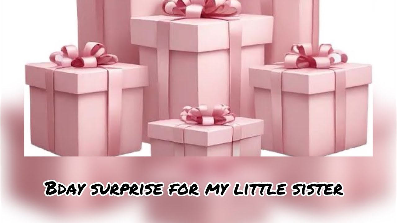 Surprised my sister on her birthday 🎁 😘