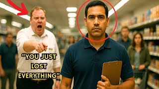 Grocery Store Manager Publicly Humiliates Quiet Supervisor — But Had No Idea Who Was Watching