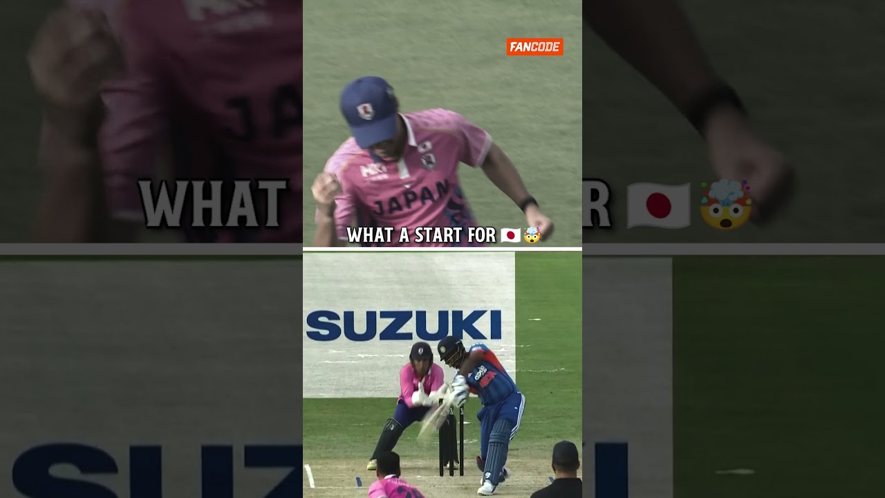 Sayonara, openers 🫣 #Shorts #JPNvIND #IndiaCricket #Japan #T20 #Cricket