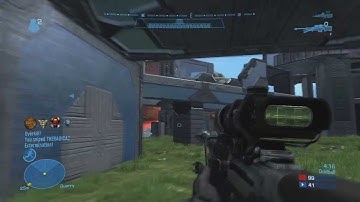 Halo: Reach: DMR and Sniper Overkill Extermination on Asylum - zCensoR
