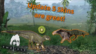 Kiwi Teno and Green Deino Cause Havoc!! - The Isle Evrima Stress Test @DRAGONZz