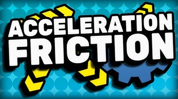 Smooth 2D Acceleration & Friction in Godot 4.4