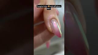 Pink Chrome Ombre Nails ✨ | Glossy &amp; Trendy Nail Art | Easy Nail Design #shorts #viral #short #song