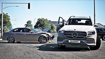 BeamNG Drive - CROSSROAD CRASHES #1