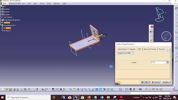 CATIA V5 Simple  # Aerospace Sheet-metal