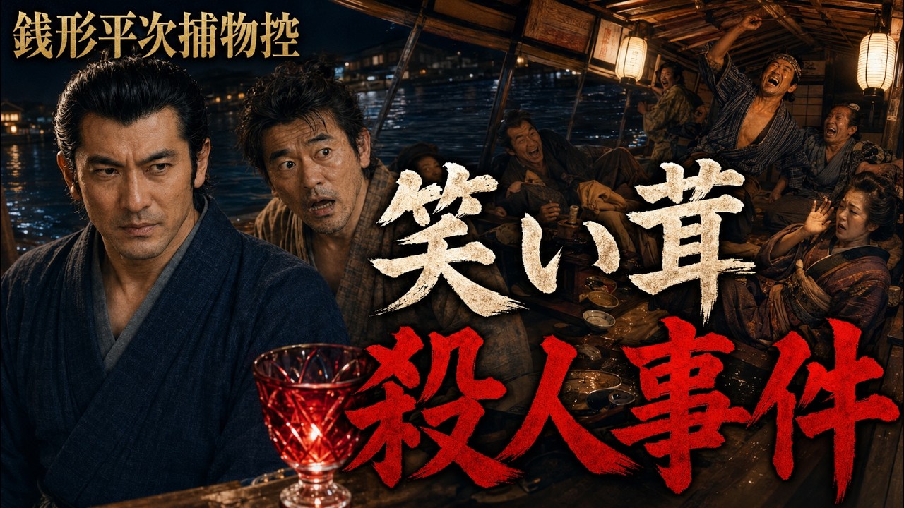 お笑い大尽。恐怖のキノコ、江戸を呑む。【朗読】銭形平次捕物控