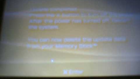 Update Official Firmware to 5.50 PSP