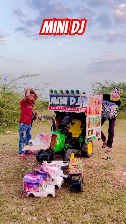 Remote Control Mini DJ Truck !! Small DJ Sound System !! #dj #djsong #minidj #gadiwaladj #djgadi
