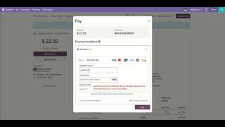 Braintree Payment Integration - Portal Payment Flow Odoo