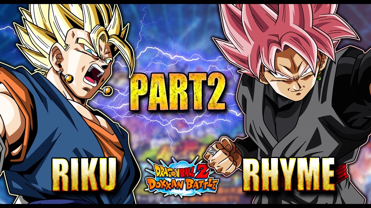 THESE INSANE CRITS?!? F#%KING EPIC BOSS RACE VS @Rhymestyle | PART 2 | DOKKAN BATTLE | JPN |