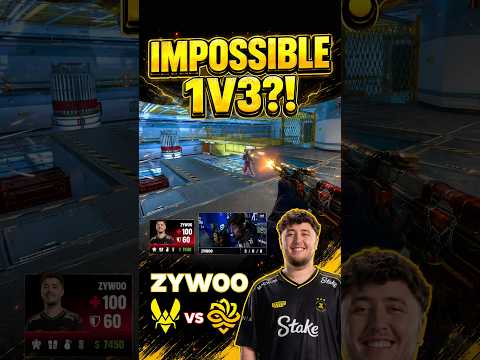 ZYWOO 1v3 IMPOSSIBLE CLUTCH? #CS2 #zywoo #vitality #cs2clips #jl