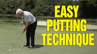 EASIEST PUTTING TECHNIQUE YOU'VE EVER SEEN (COPY THIS)!! screenshot 5