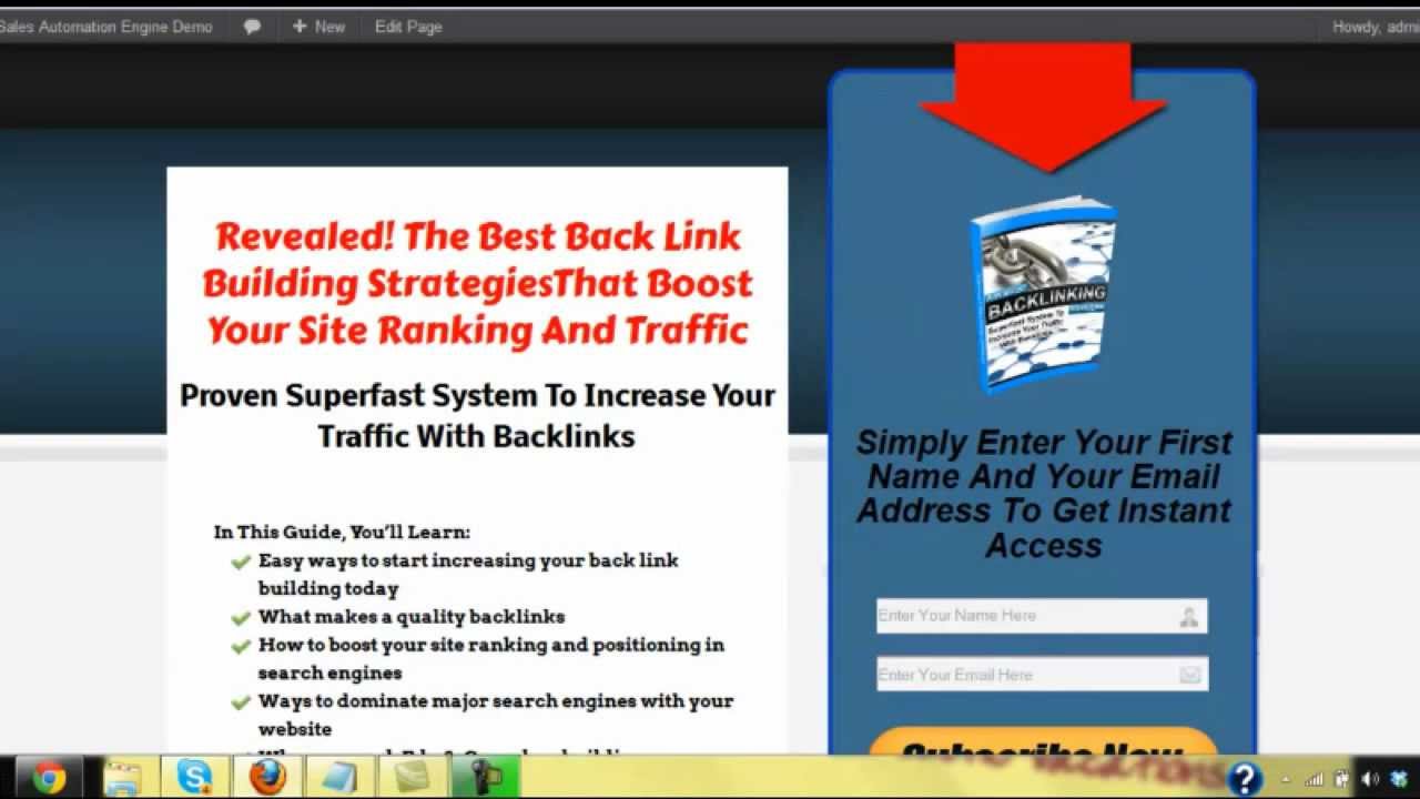 Sales Automation Engine Demo by Todd Gross