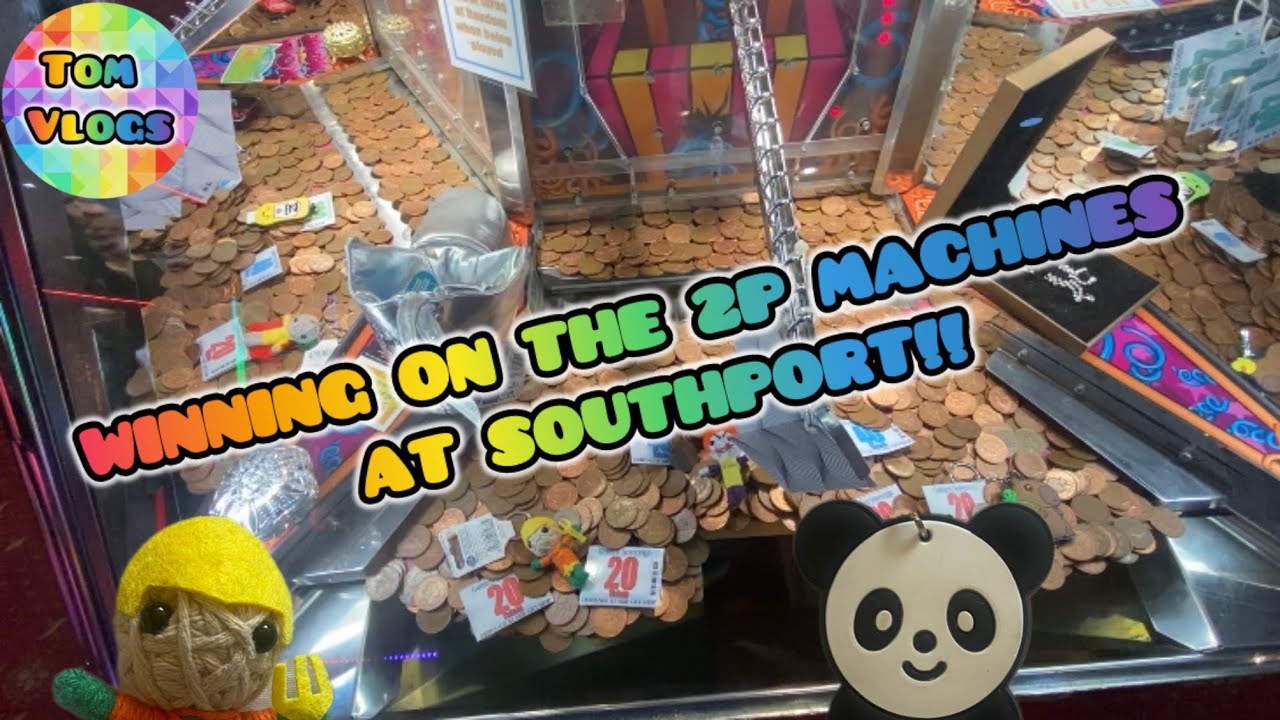 TOM VLOGS | WINNING ON THE 2P MACHINES AT SOUTHPORT!!