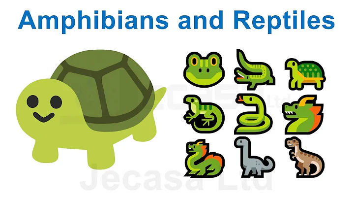 Emoji Meanings Part 14 - Amphibians and Reptiles | Animals | English Vocabulary