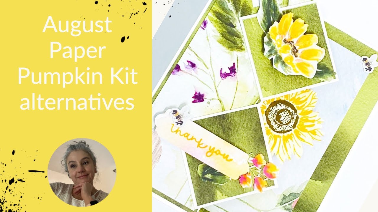 August Paper Pumpkin Kit alternatives - YouTube