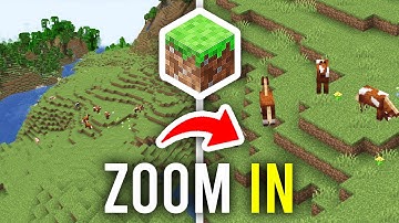 How To Zoom In Minecraft - Full Guide
