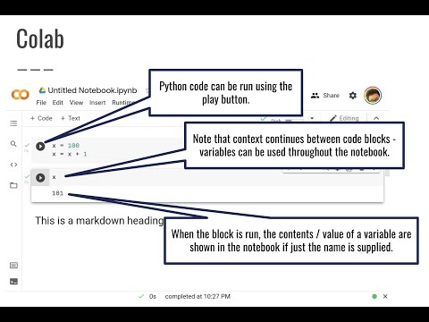 CS1520 Lecture 02: Writing and Running Python in a Colab Notebook