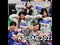 Itzy with skz moments at isac 2022