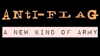 Anti-Flag - &quot;A New Kind Of Army&quot; w/ LYRICS + letra en español subt.