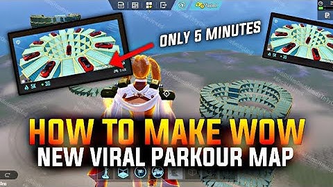 How To Make Wow Heart Parkour Map | Wow 1v1 8 Teams Settings | Wow Viral Map Totorial 