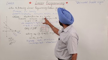 Best Free Online Topic l CBSE MATH 12 |  LINEAR PROGRAMMING | Example LPP for Unbounded l L11