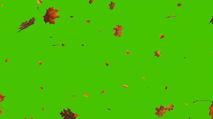 Tree Leaves Falling Green Screen Free Download HD 1080p | Autumn Leaves Falling Green Screen