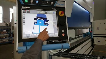 DELEM DA69T 3D visualisation and 3D graphical touch screen