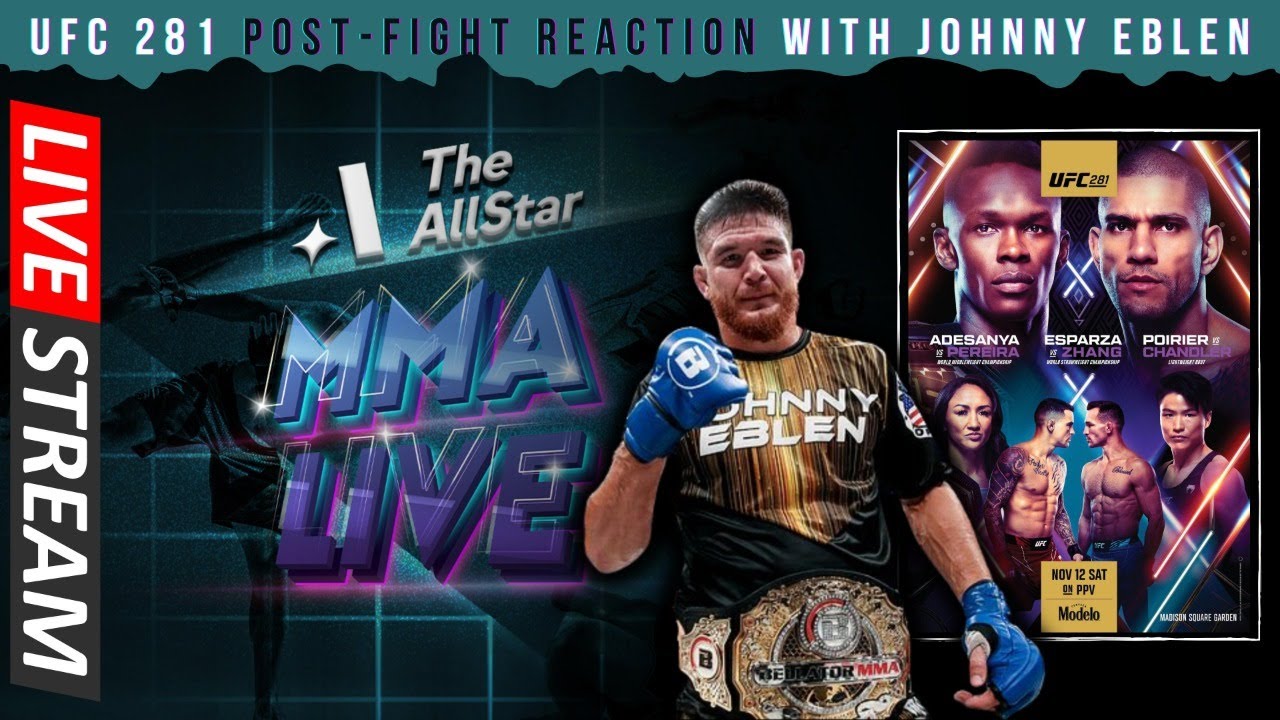 UFC 281 REACTION, Recap with Johnny Eblen Alex Pereira, Zhang Weili become #andnew