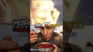 ☢️ 12-Year-Old Metro Is Better Than STALKER 2 😮 (Physics Comparison) #Shorts #Stalker2 #metro2033