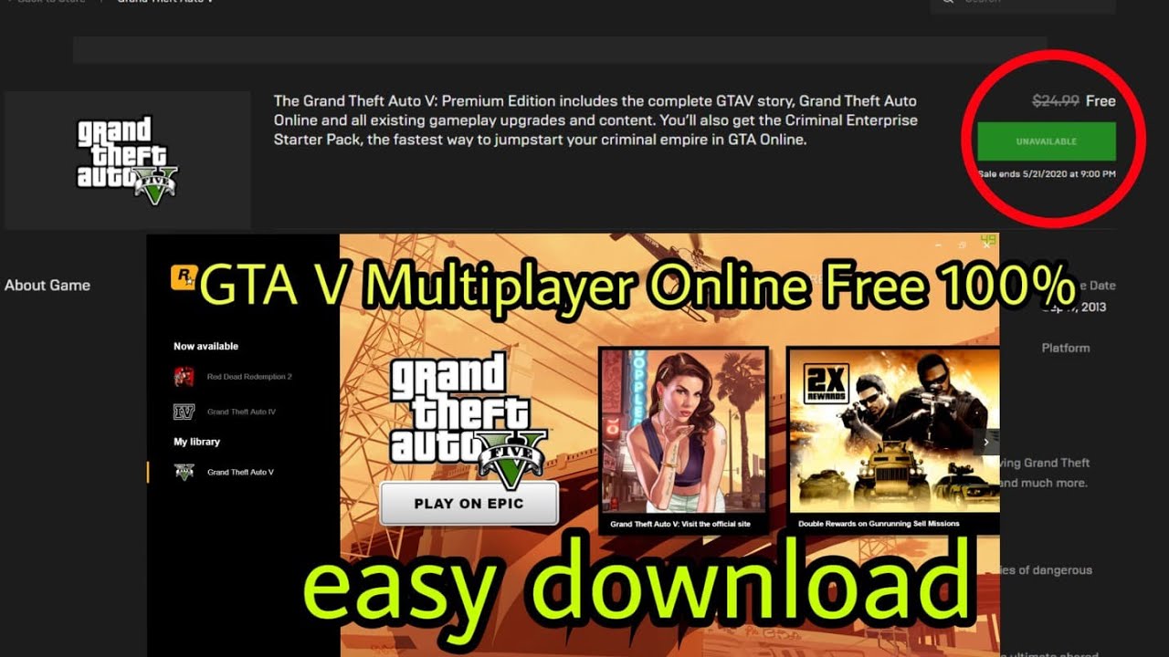 How to get gta 5 for free on pc with multiplayer riskgera