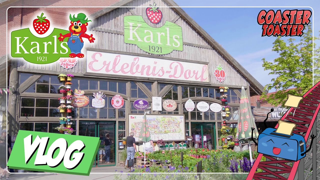 Karls Erlebnis-Dorf Rövershagen - Entspannter Tag im Ursprungs-Erlebnis-Dorf 😊🍓 | VLOG