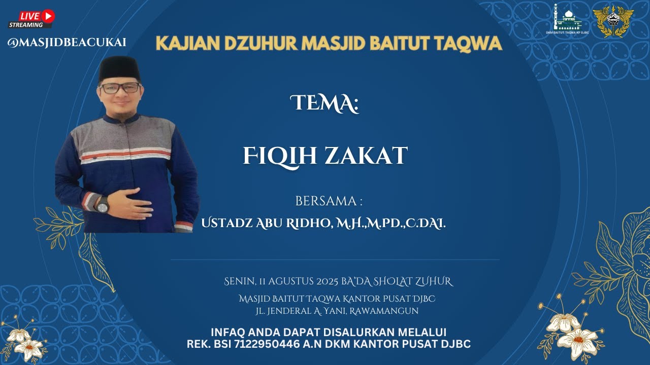 [LIVE] Kajian Dzuhur 