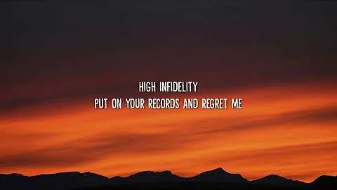 Taylor Swift - High Infidelity (Lyrics) "Do you really wanna know where I was April 29th?"