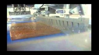 Tranchage caramel ultrason, caramel slicing ultrasonic