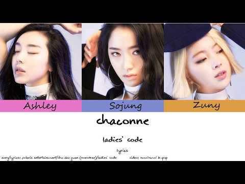 Ladies' Code - Chaconne Lyrics (Han/Rom/Eng)