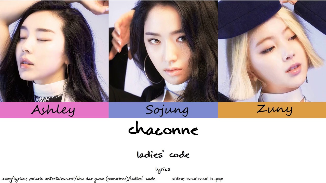 Ladies' Code Chaconne Lyrics (Han/Rom/Eng) YouTube