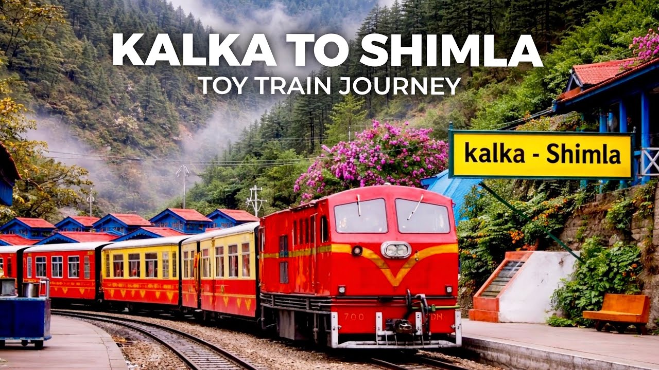 Kalka Shimla Toy Train : India's Most Beautiful Train Ride in Himachal ...