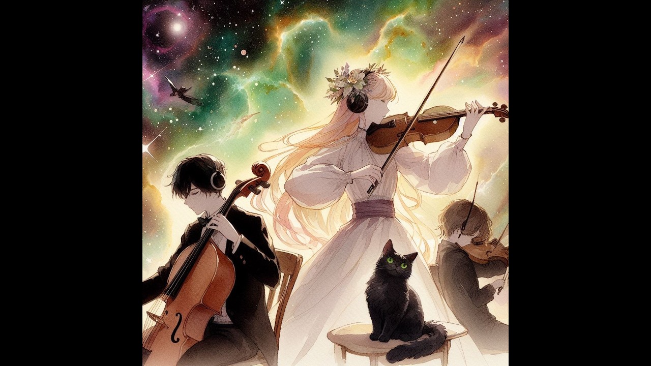 🎻violin ジブリ, 人生のメリーゴーランド, ,Haydnの時計,川の流れの