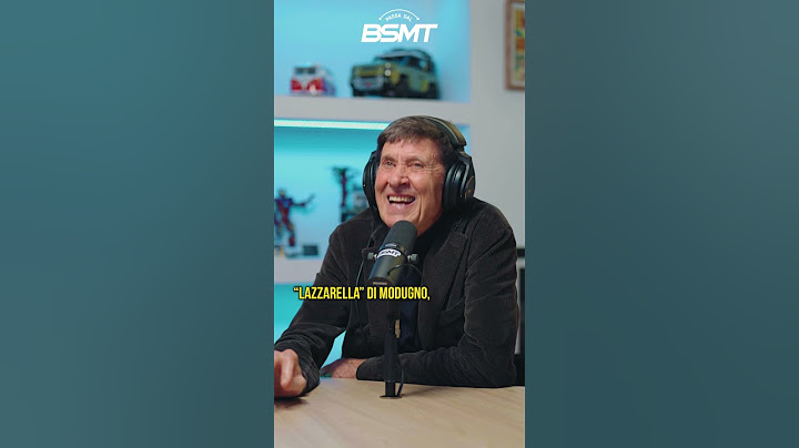 IL MOMENTO DELLA TUA VITA CHE VORRESTI RIVIVERE? GIANNI MORANDI passa dal BSMT!