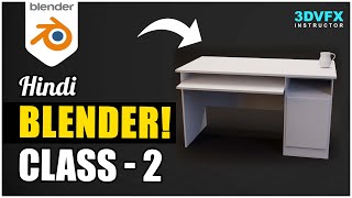 Blender Beginner Class: Learn the Basics of 3D Modeling class -2