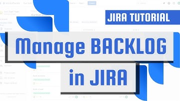 Manage user stories in product backlog in JIRA