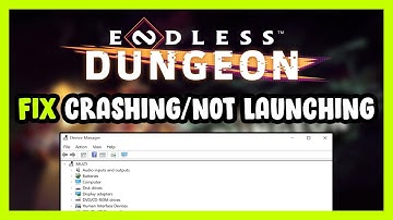 How to FIX ENDLESS Dungeon Crashing / Not Launching!
