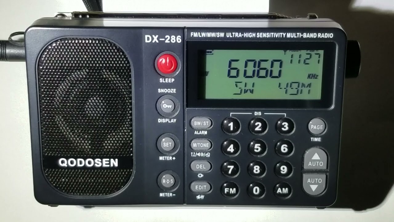 SW Sichuan Broadcasting Station 6060 kHz 25.11.25 15:00 UTC China