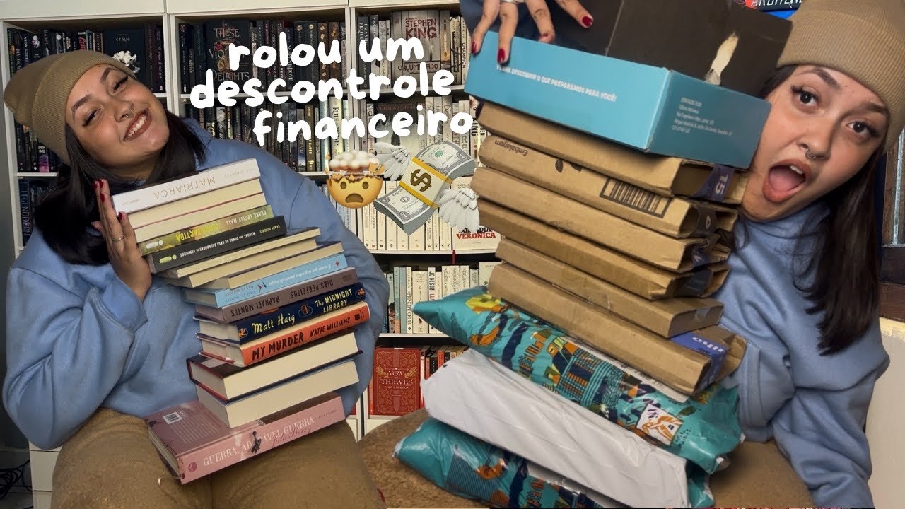 UNBOXING PRIME DAY📦 Perdi o controle e agora tenho 15 livros novos