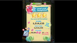 Bubble Mania level 1239 ⭐️⭐️⭐️ Score 1,214,135