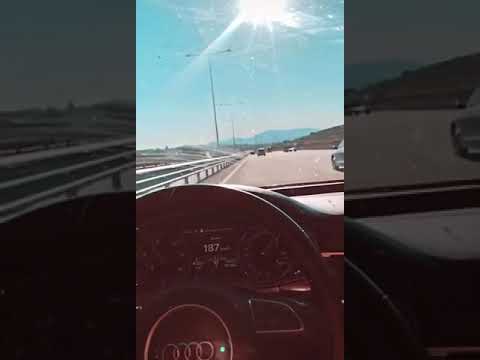 Araba Snapleri Audi Hız 210 Km   Audi Snap