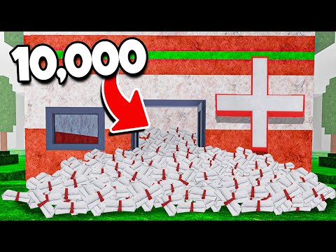 I COLLECTED 100 000 BANDAGES IN 99 NIGHTS IN THE FOREST